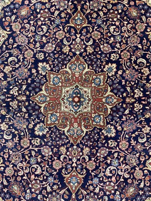 26786744b - Saruk#"Ghiasabad#"fine, Persia, mid-20th century, corkwool on cotton, approx. 205 x 132cm, condition: 2. Rugs, Carpets & Flatweaves