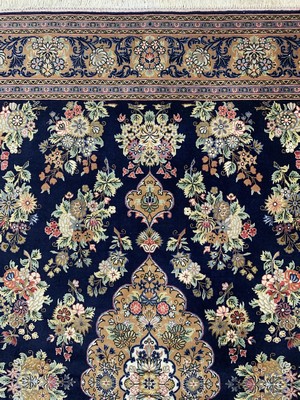 26786746c - Qum cork fine, Persia, mid-20th century, corkwool with silk, approx. 212 x 150 cm, condition: 2. Rugs, Carpets & Flatweaves