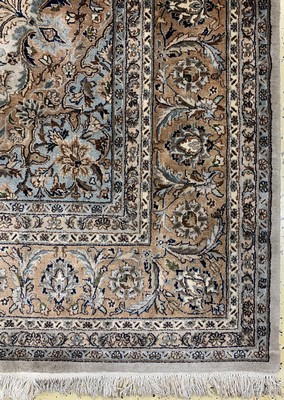 26786748a - Kashmar cork fine, India, end of 20th century,corkwool on cotton, approx. 330 x 254 cm, condition: 2, (moth damage on edge). Rugs, Carpets & Flatweaves
