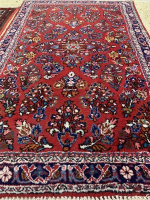 26786764c - 1 pair of Hamadan, Persia, mid-20th century, wool on cotton, approx. 150 x 100 cm, condition: 2-3. Rugs, Carpets & Flatweaves