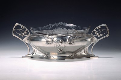 Image Art Nouveau jardiniere, WMF, around 1900/10, XO, richly florally decorated, model 332A, ...