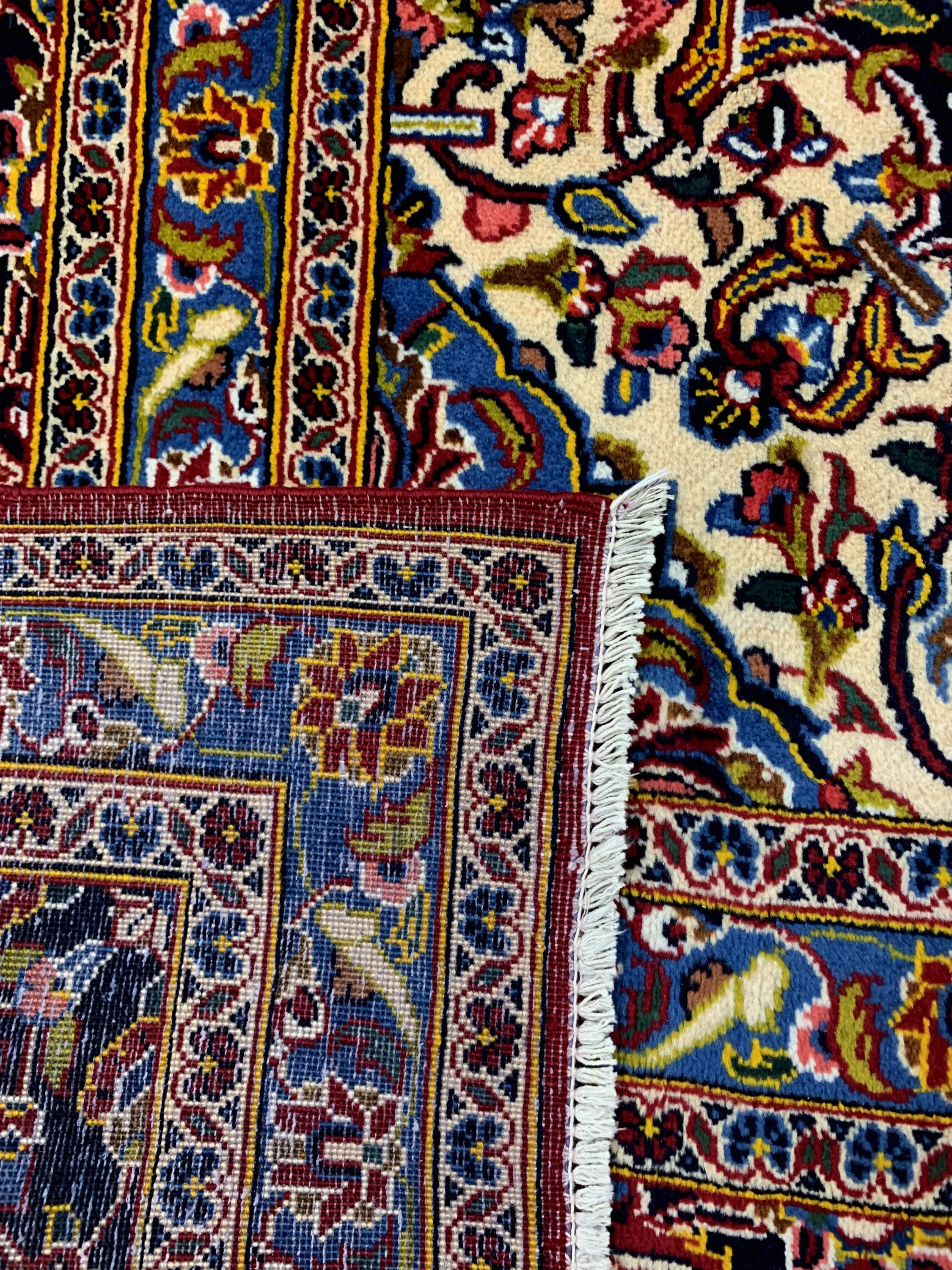 Detail g: Keschan, Persien, Ende 20.Jhd, Wolle auf Baumwolle, ca. 430 x 295 cm, EHZ: 2