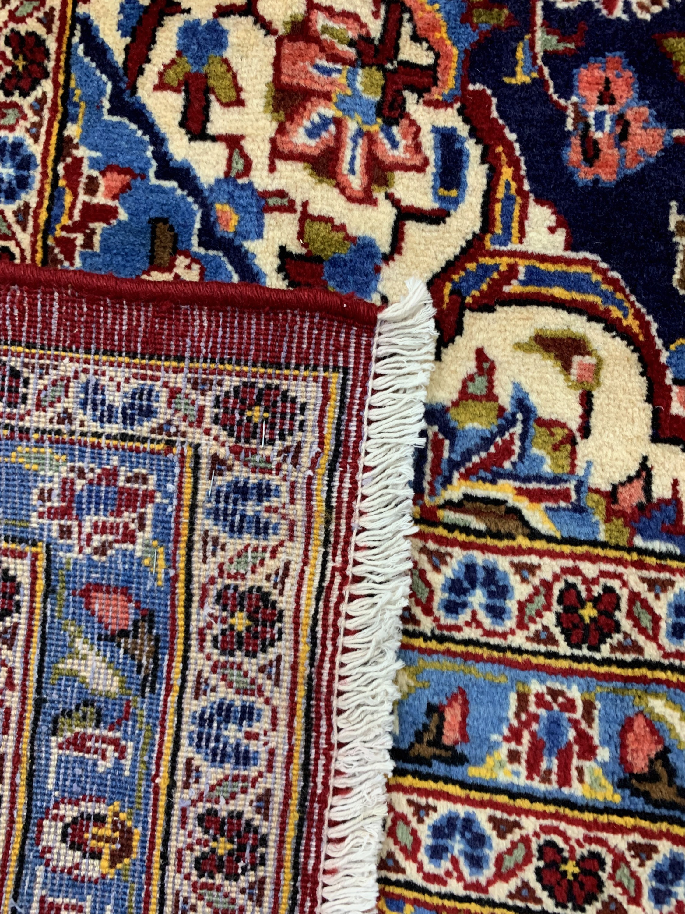 Detail f: Keschan, Persien, Ende 20.Jhd, Wolle auf Baumwolle, ca. 390 x 257 cm, EHZ: 2