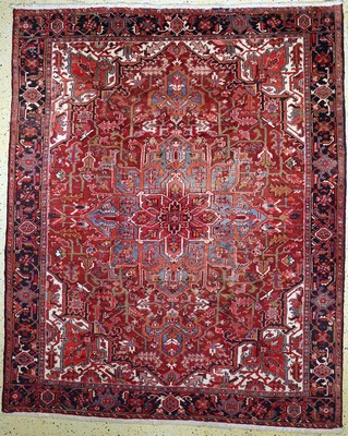 Image Heriz, Persia, mid-20th century, wool on cotton, approx. 387 x 235 cm, condition: 2. ...