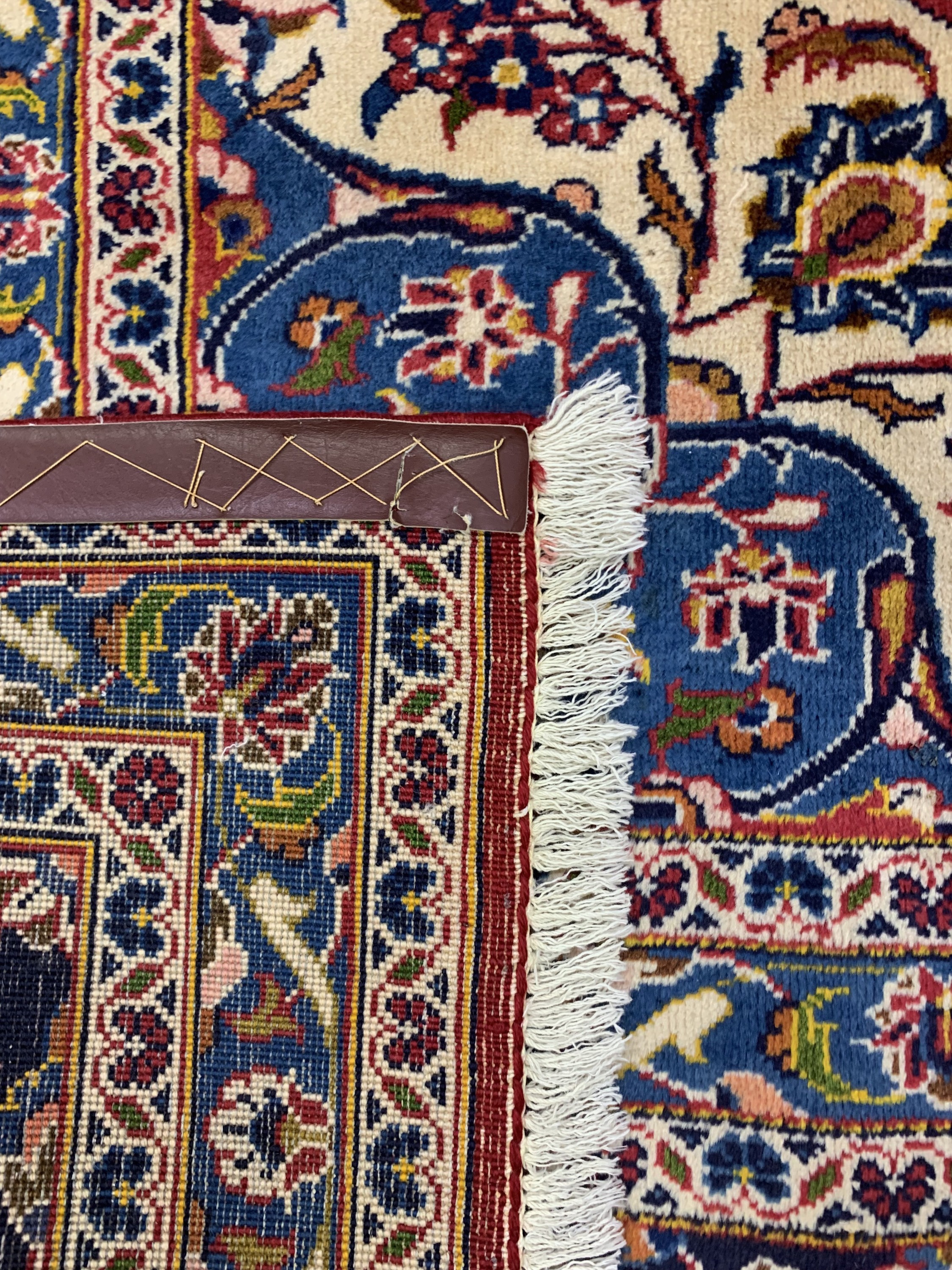 Detail h: Keschan, Persien, Ende 20.Jhd, Wolle auf Baumwolle, ca. 445 x 345 cm, EHZ: 2