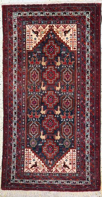 Image Baloch, Persia, mid-20th century, wool on cotton, approx. 190 x 100 cm, condition: 2. ...