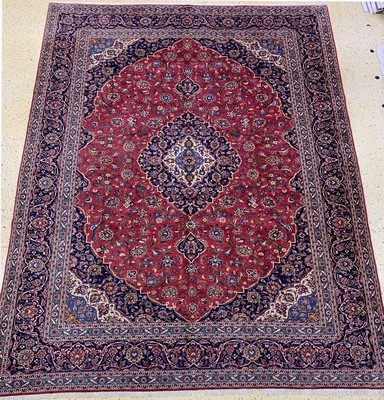 Image Kashan, Persia, late 20th century, wool on cotton, approx. 445 x 345 cm, condition: 2. ...