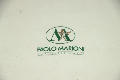 26787978a - Große Deckelvase, "Paolo Marioni - Ceramiche d'Arte", made in Italy