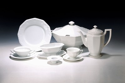 Image extensive coffee- and Dinner set, Rosenthal, classic rose, Maria weiß, 2 coffee ...