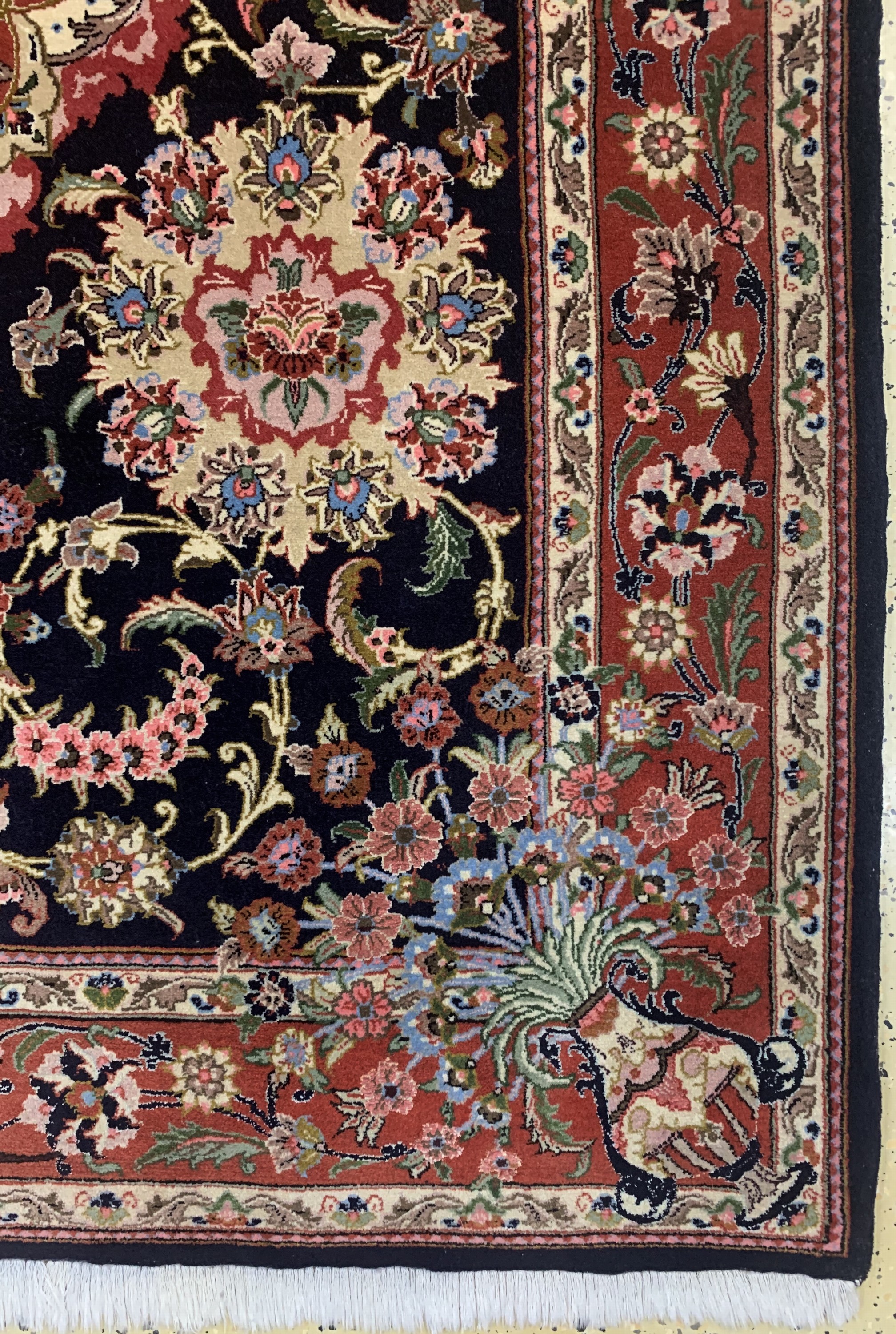 Detail a: Sarogh, Persien, ca. 60 Jahre, Korkwolle, ca. 213 x 140 cm, EHZ: 1-2