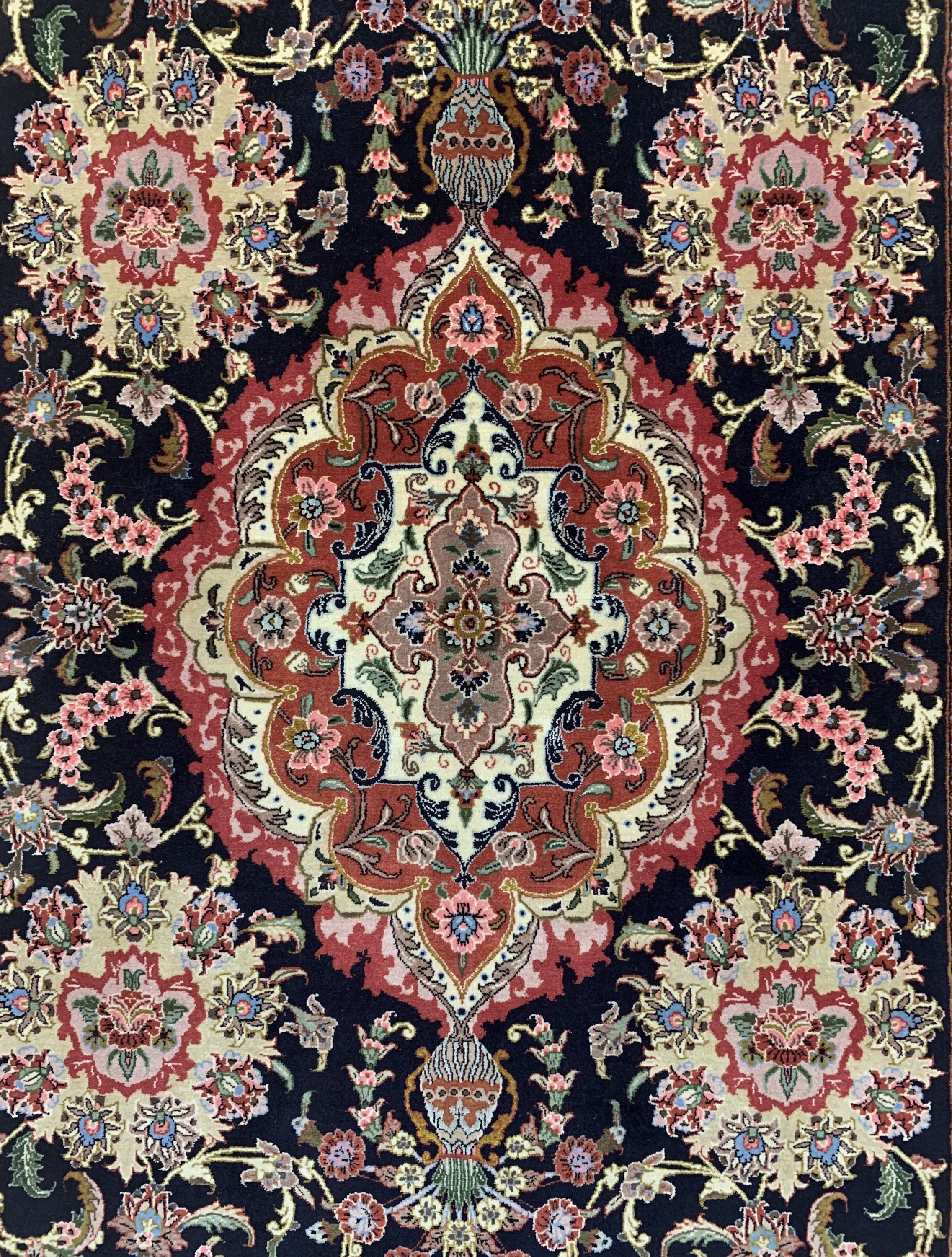 Detail c: Sarogh, Persien, ca. 60 Jahre, Korkwolle, ca. 213 x 140 cm, EHZ: 1-2