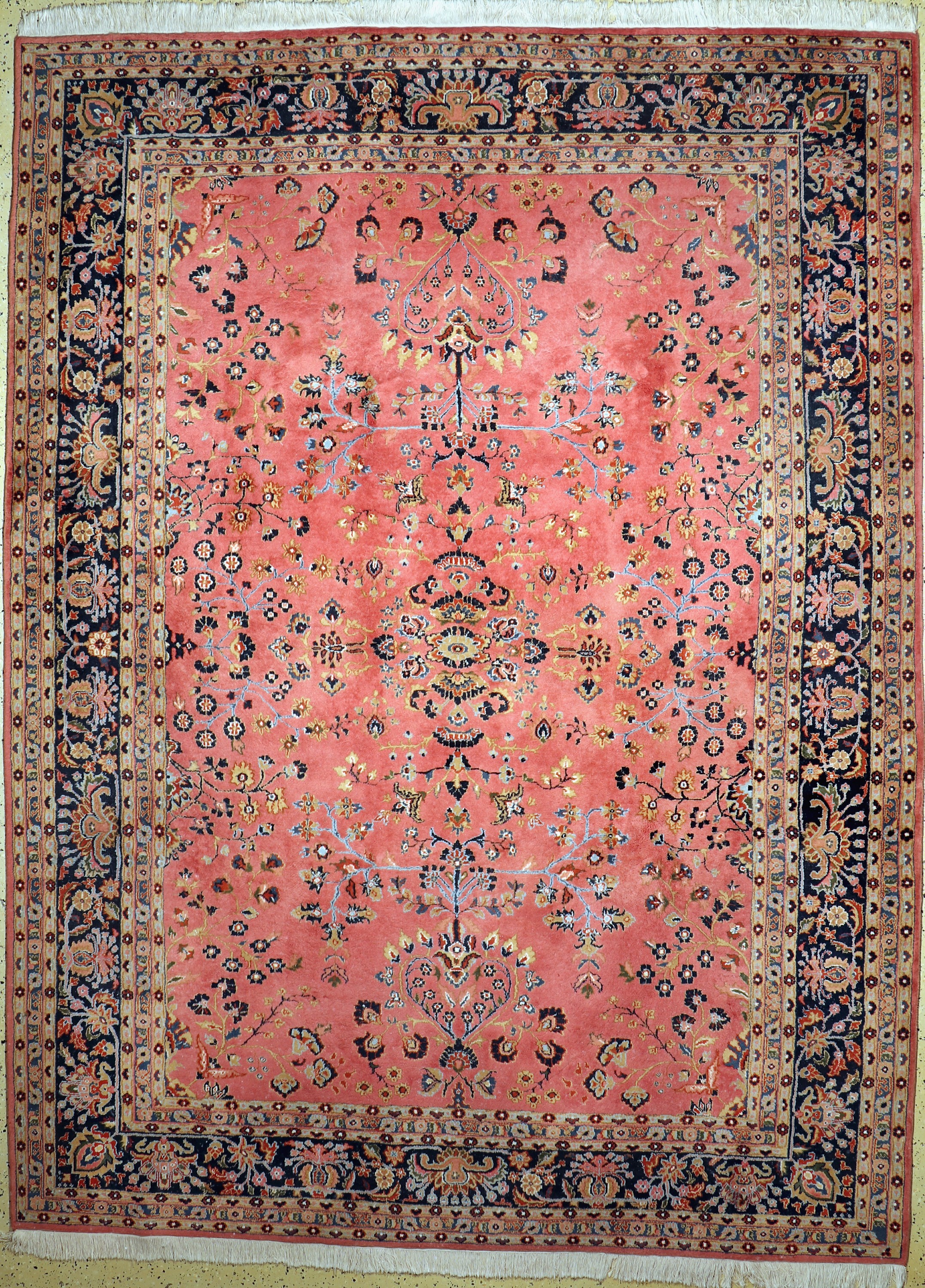 Sarogh, Indien, ca. 60 Jahre, Wolle auf Baumwolle, ca. 341 x 254 cm, EHZ: 2