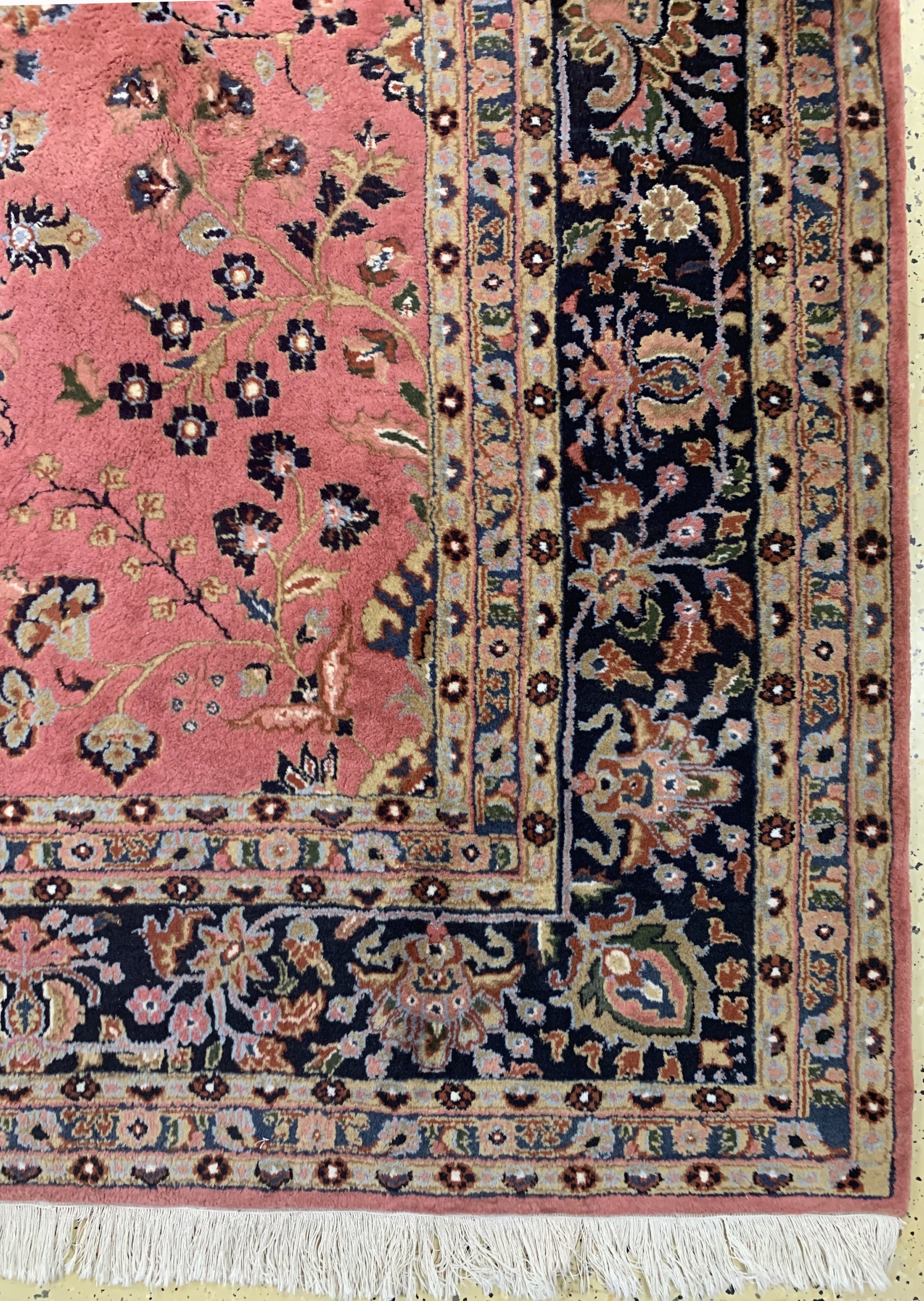 Detail a: Sarogh, Indien, ca. 60 Jahre, Wolle auf Baumwolle, ca. 341 x 254 cm, EHZ: 2