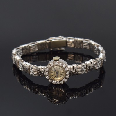 Image 26790614 - ROLEX Precision Damenarmbanduhr in WG 750/000 mit Diamanten
