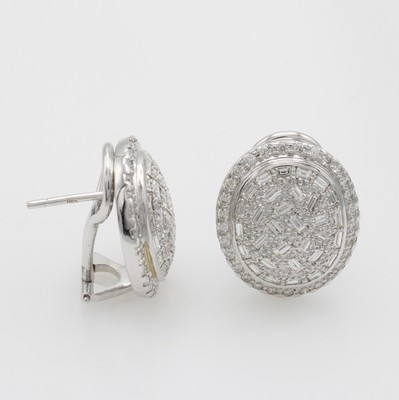 Image 26791045 - Paar Ohrstecker mit Brillanten und Diamanten