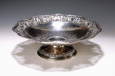 Image Silver footed bowl, Wilhelm Binder, SchwäbischGmünd, 800 silver approx. 489g, ...