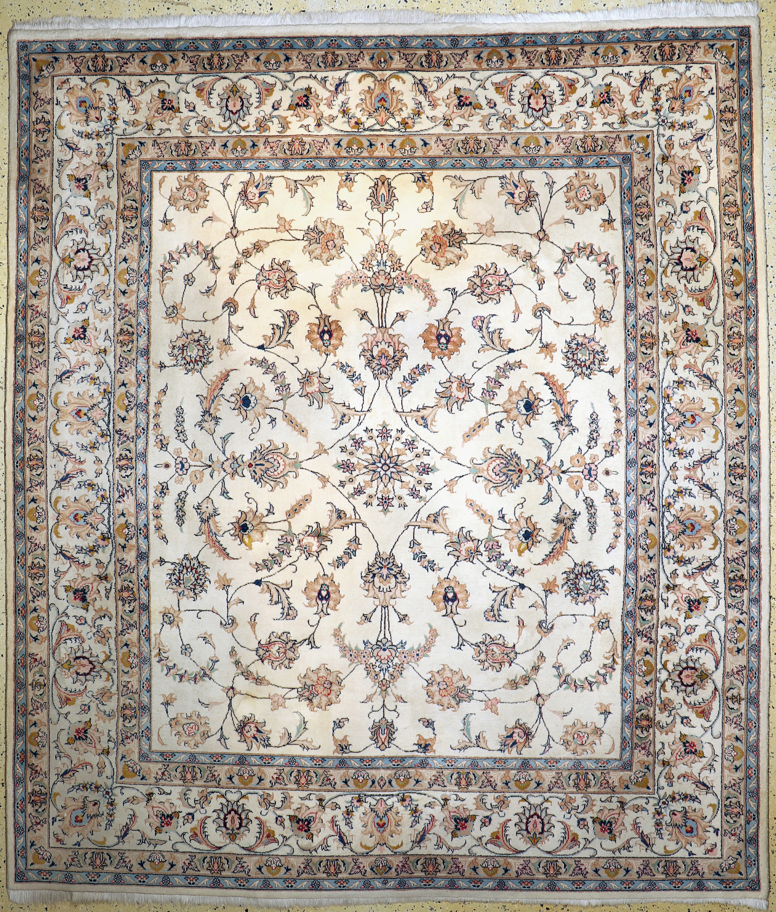 Kaschmar, Persien, Ende 20.Jhd, Wolle auf Baumwolle, ca. 290 x 250 cm, EHZ: 2(Fleckig)