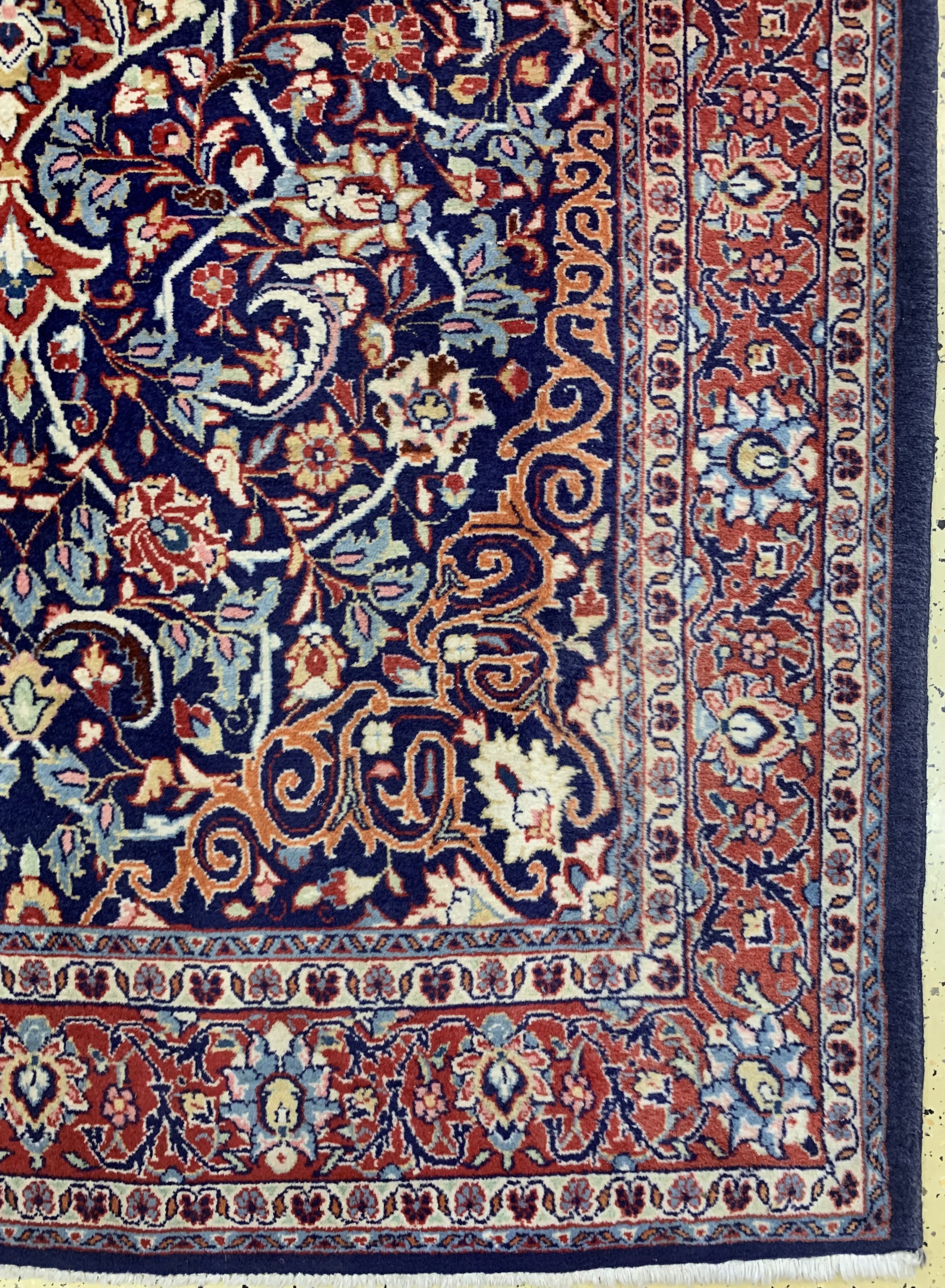 Detail a: Sarogh, Persien, Mitte 20.Jhd, Wolle auf Baumwolle, ca. 215 x 135 cm, EHZ: 2
