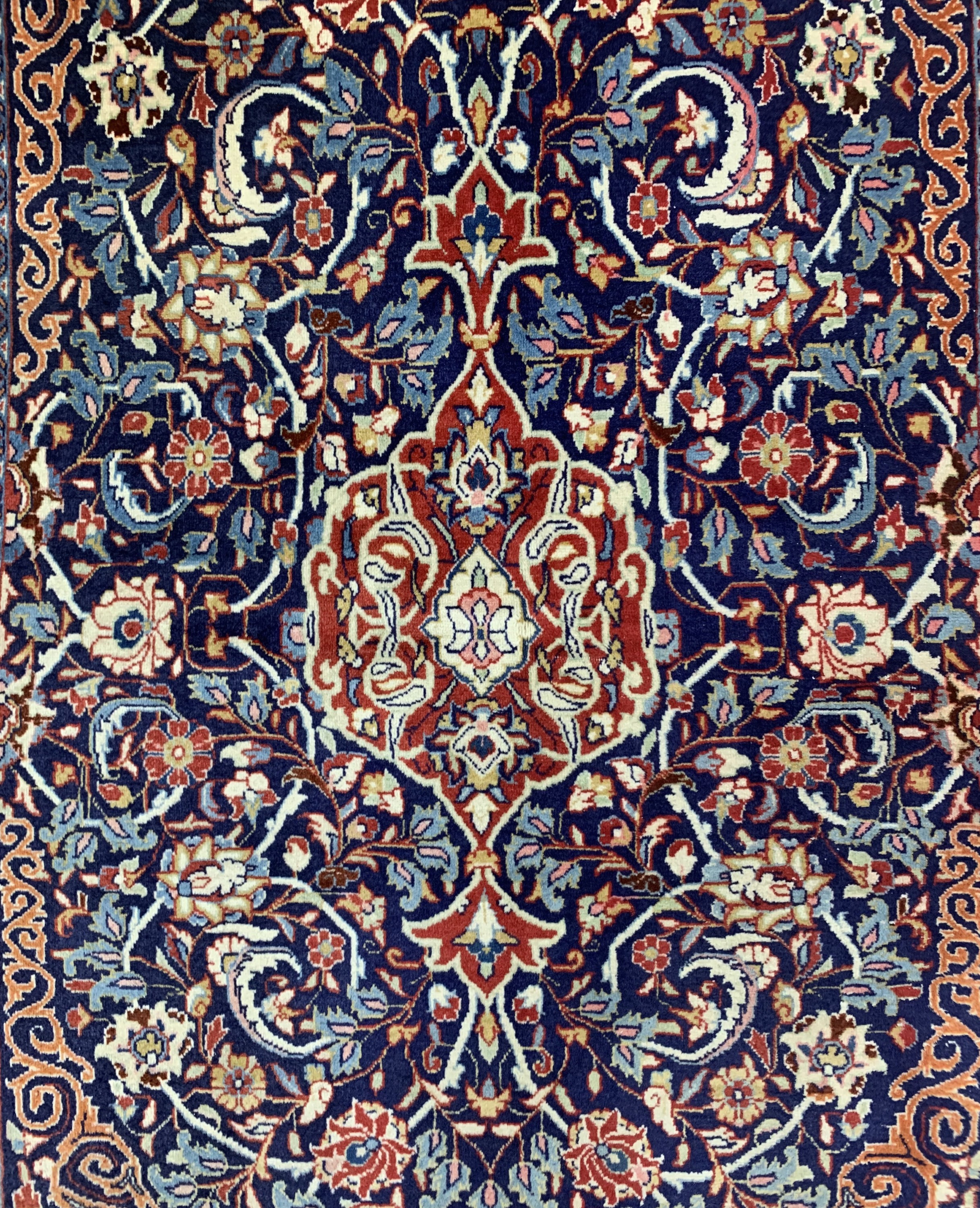 Detail b: Sarogh, Persien, Mitte 20.Jhd, Wolle auf Baumwolle, ca. 215 x 135 cm, EHZ: 2