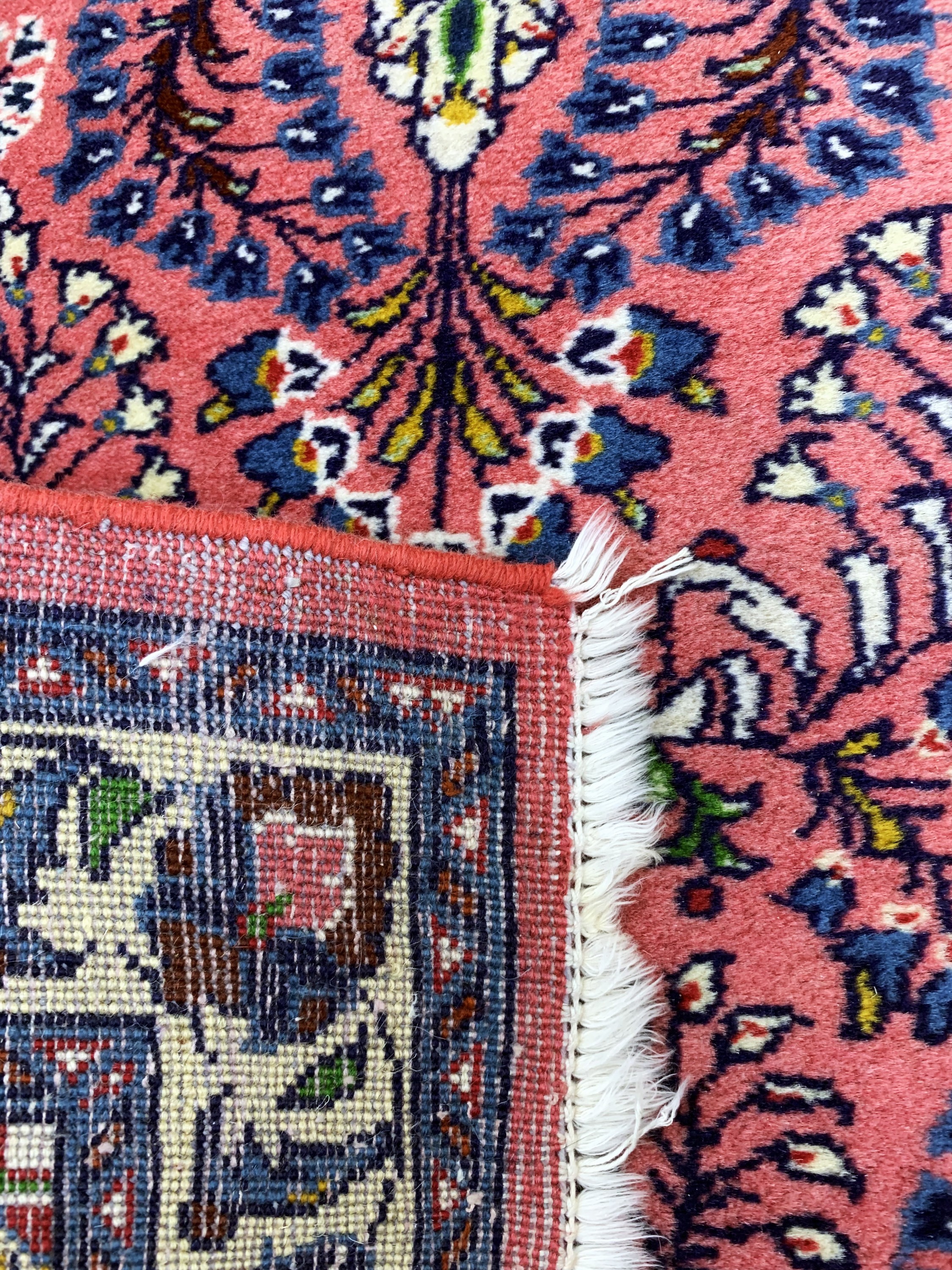 Detail c: 2 Lots Sarogh & Nain, Persien, Ende 20.Jhd,Wolle auf Baumwolle, ca. 130 x 68 cm & ca. 90 x 57 cm, EHZ: 2