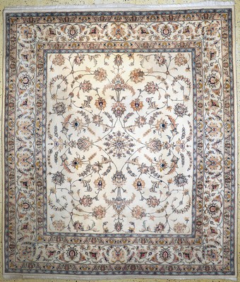 Image Kashmar, Persia, end of 20th century, wool on cotton, approx. 290 x 250 cm, condition: 2 ...