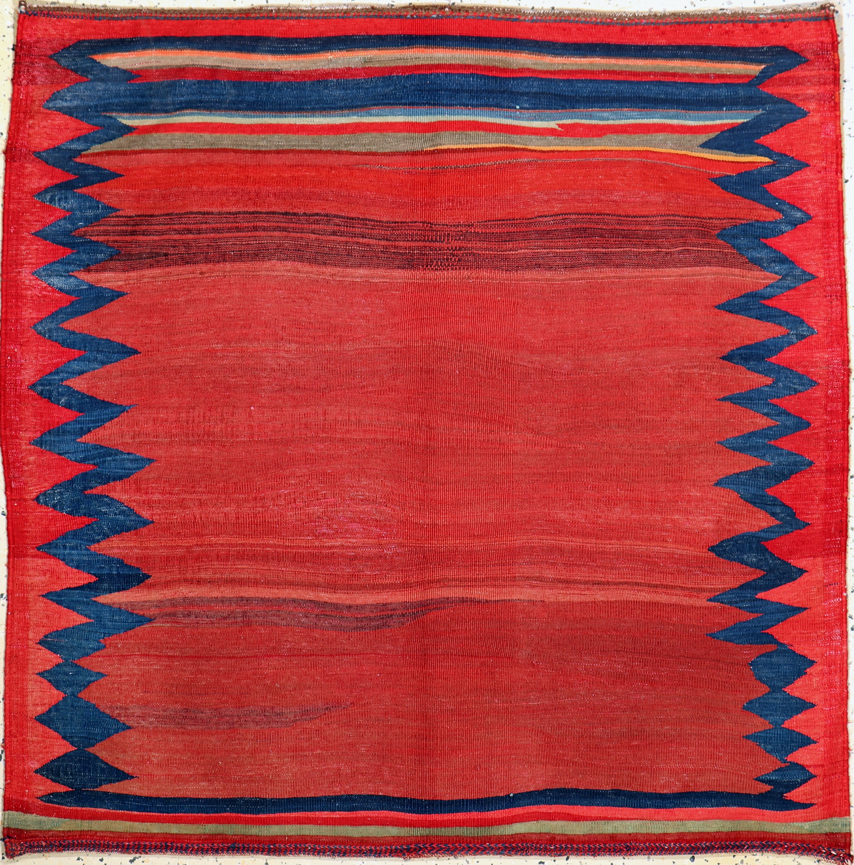 Afschar Sofreh, Persien, um 1930, Wolle aufWolle, ca. 133 x 132 cm, EHZ: 2