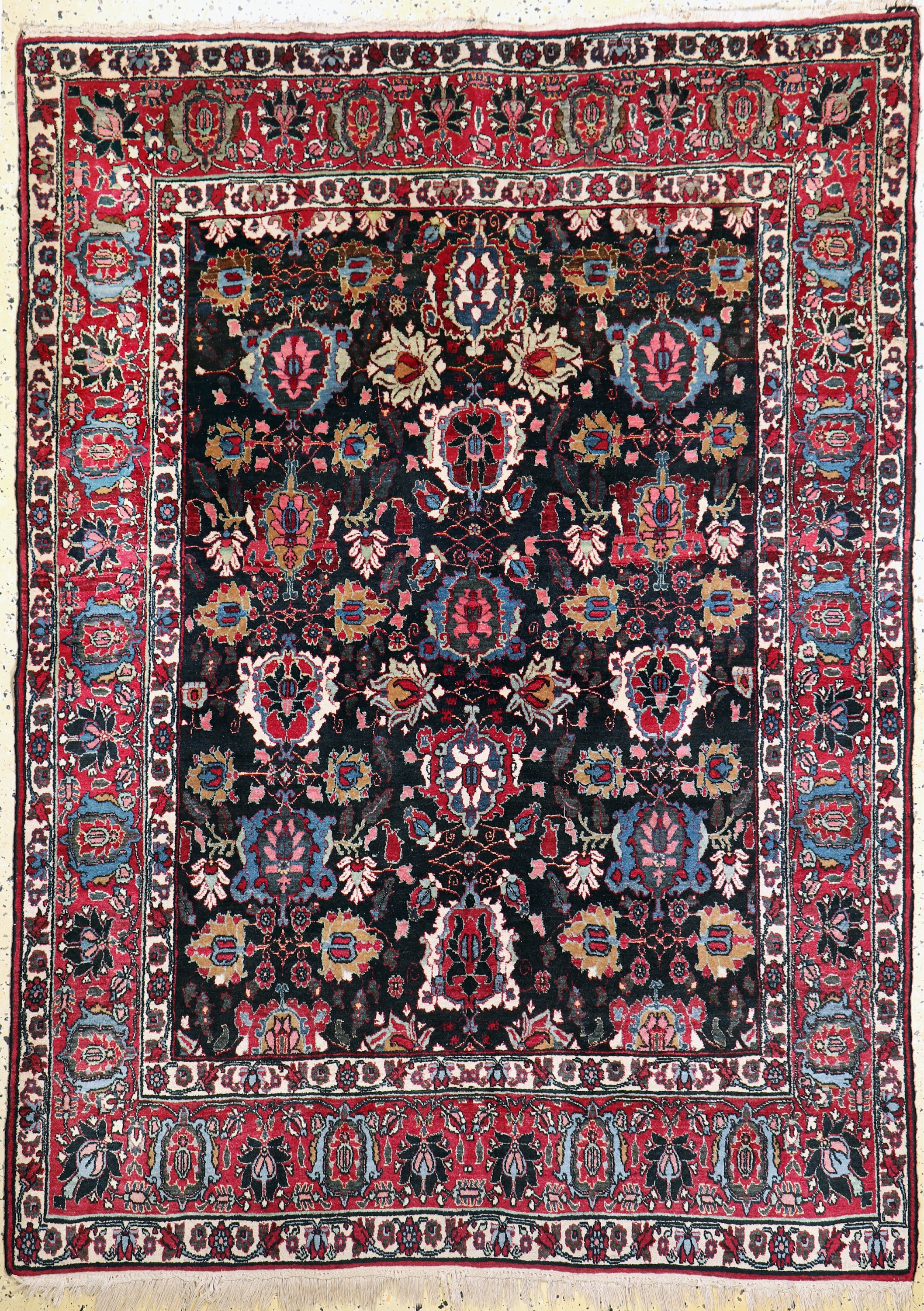 Weramin alt, Persien, um 1930, Wolle auf Baumwolle, ca. 193 x 140 cm, EHZ: 2