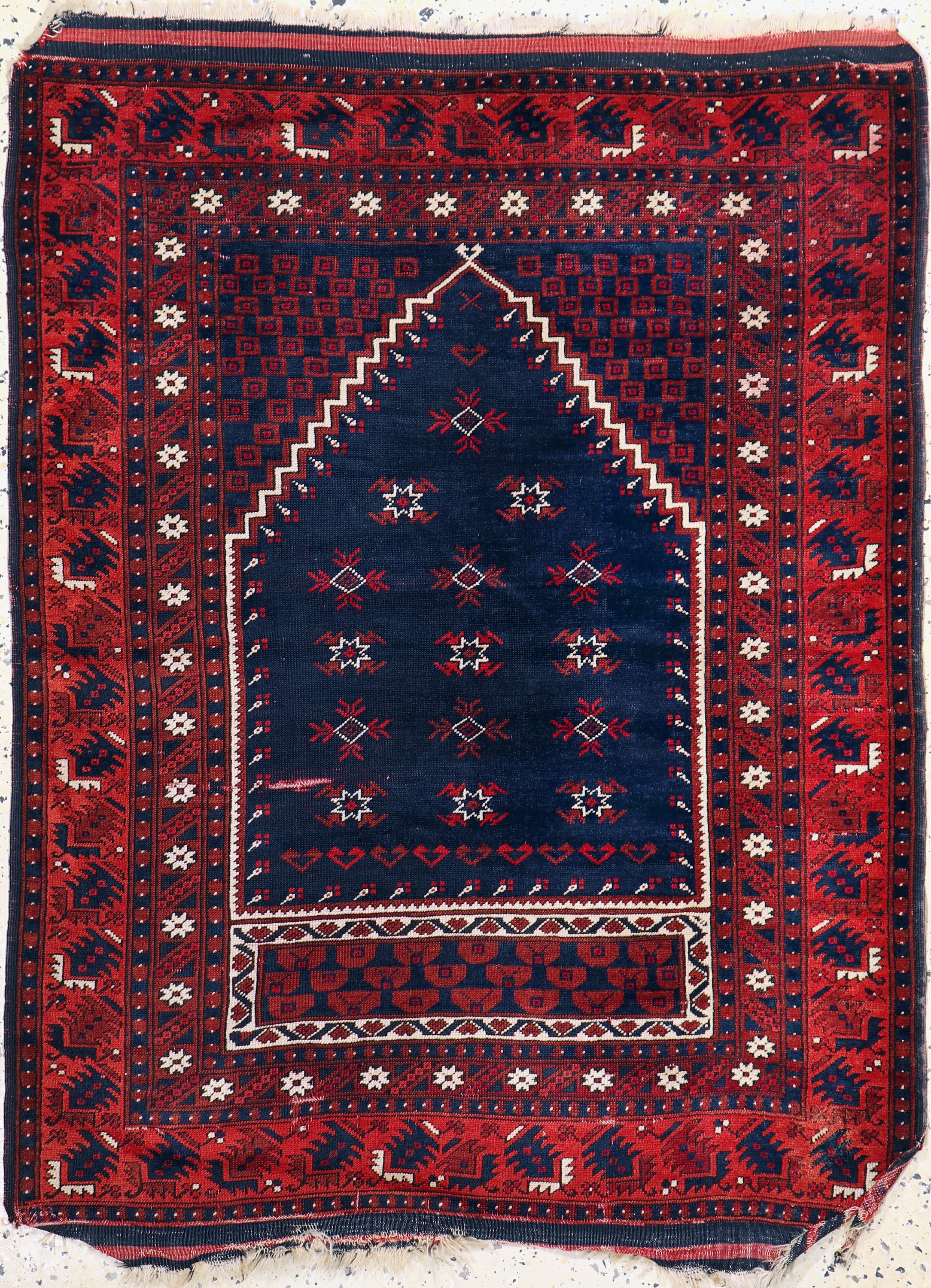 Yaghchibedir alt, Türkei, um 1930, Wolle auf Wolle, ca. 130 x 100 cm, EHZ: 4