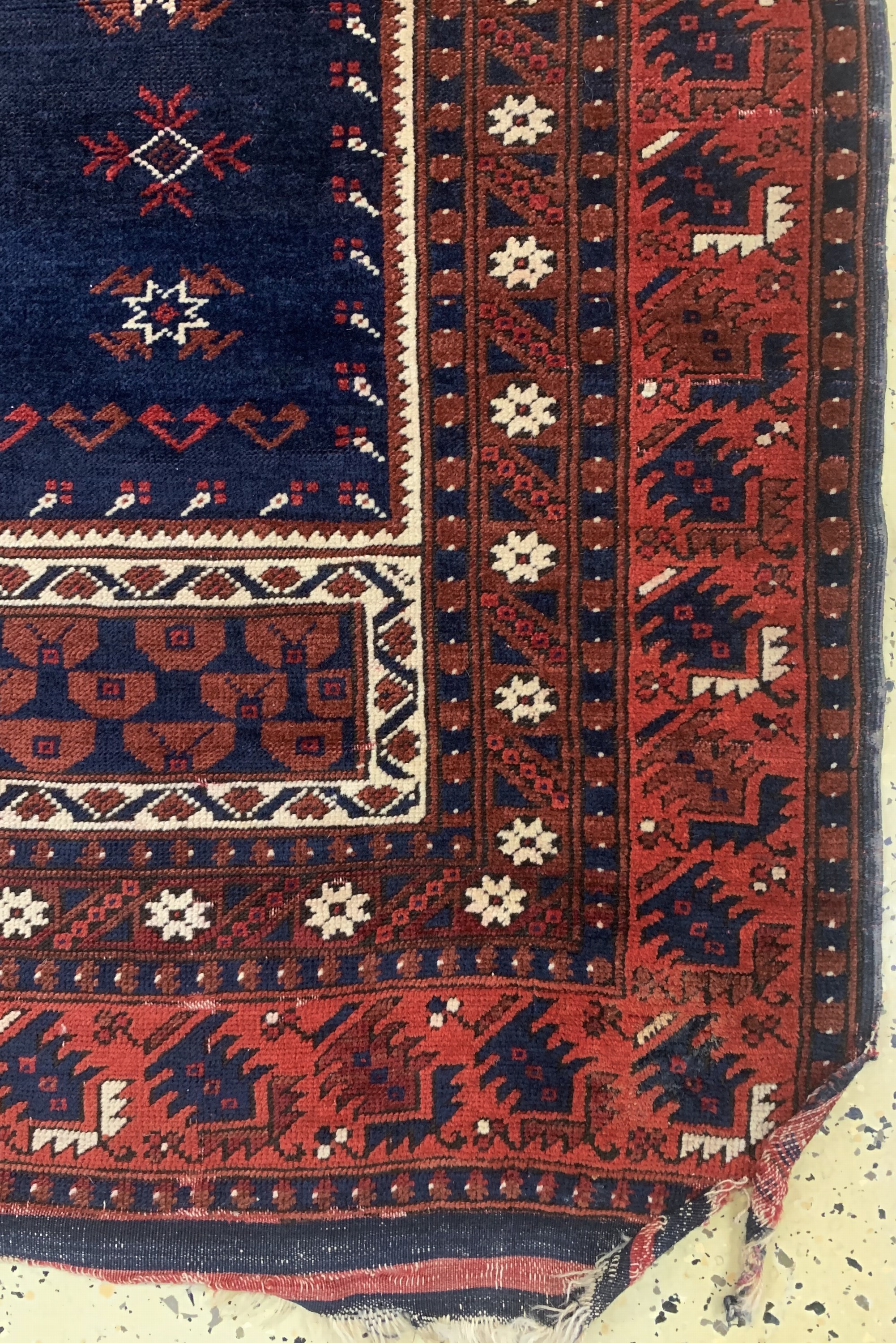 Detail a: Yaghchibedir alt, Türkei, um 1930, Wolle auf Wolle, ca. 130 x 100 cm, EHZ: 4