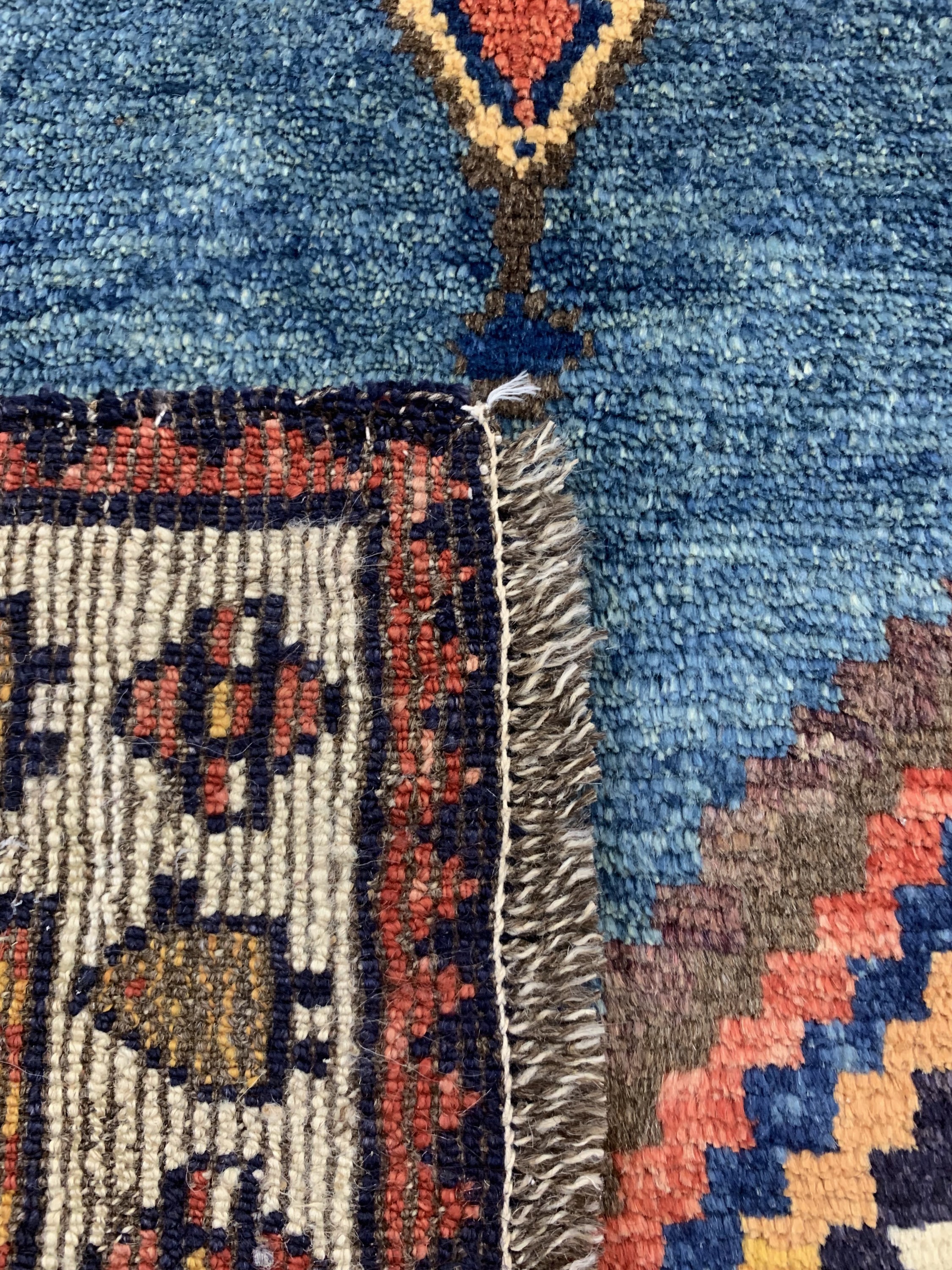 Detail e: Gabbeh alt, Persien, um 1950, Wolle auf Wolle, ca. 153 x 102 cm, EHZ: 3