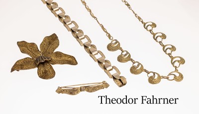 Image 26793317 - Lot jewelry THEODOR FAHRNER