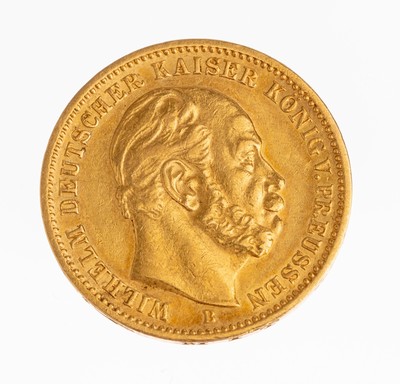 Image 26793320 - Gold coin 20 Mark 1877