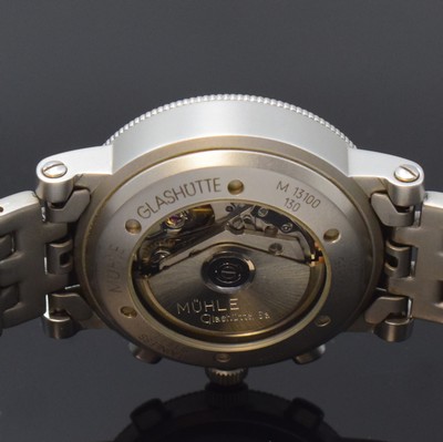 26795020c - MÜHLE GLASHÜTTE Armbandchronograph Marineflieger Referenz M 13100
