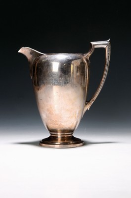 Image Large silver jug, Dominick & Haff Inc, New York, before 1928, sterling silver, ...