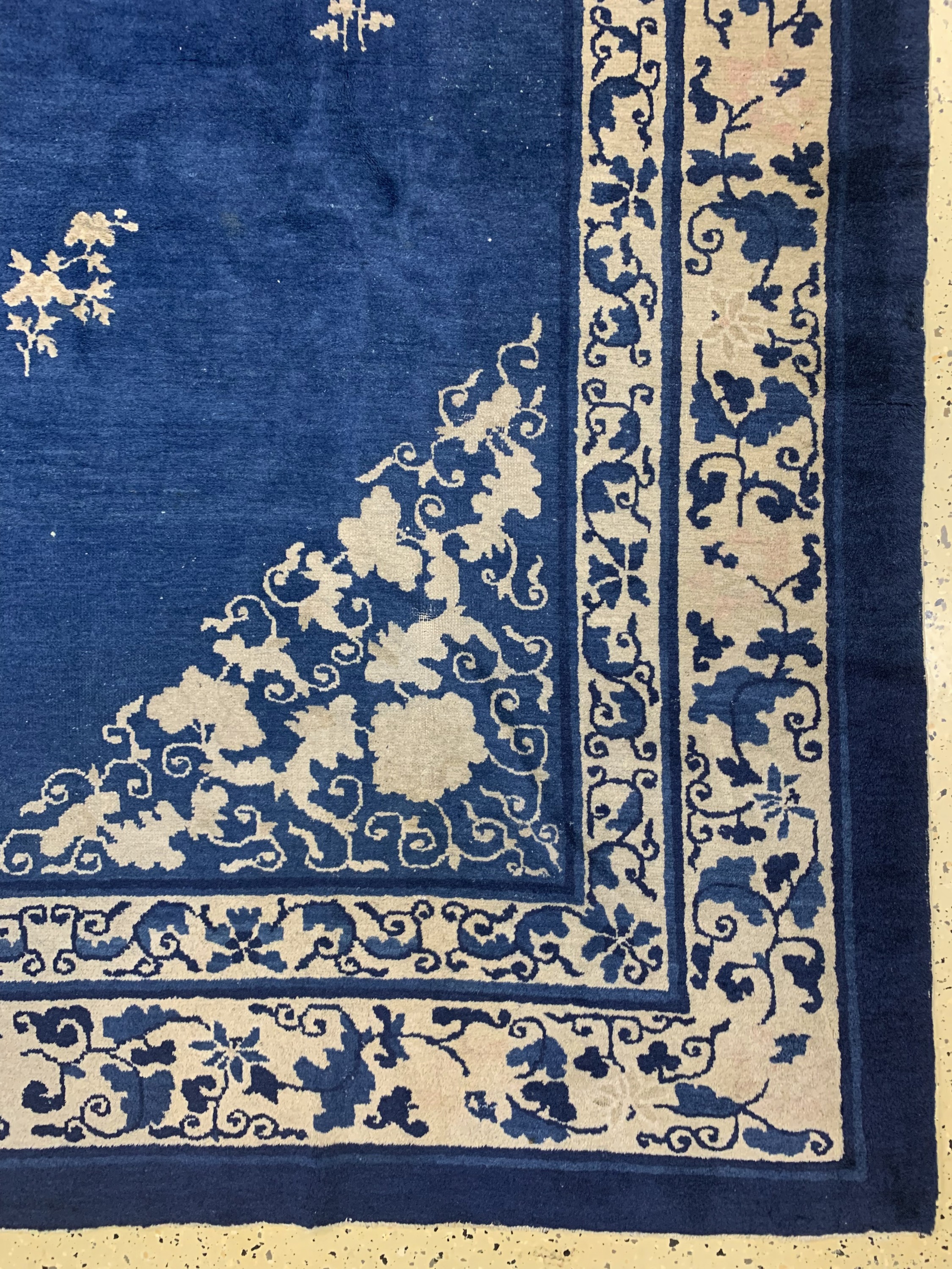 Detail a: Antiker Peking, China, um 1900, Wolle auf Baumwolle, ca. 350 x 273 cm, EHZ: 3-4