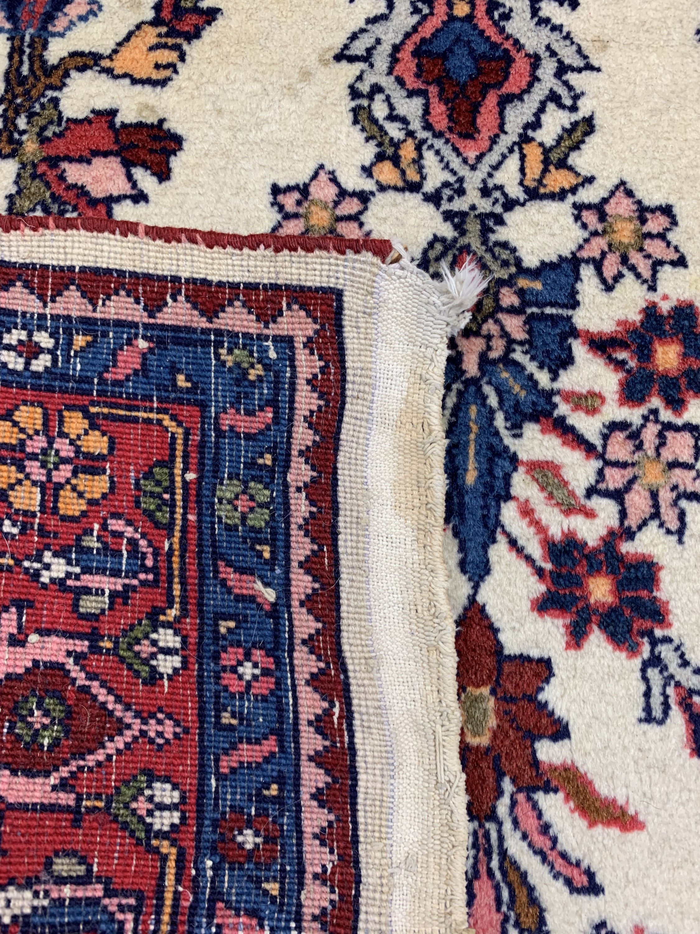 Detail d: Bidjar, Persien, ca. 40 Jahre, Wolle auf Baumwolle, ca. 165 x 105 cm, EHZ: 2
