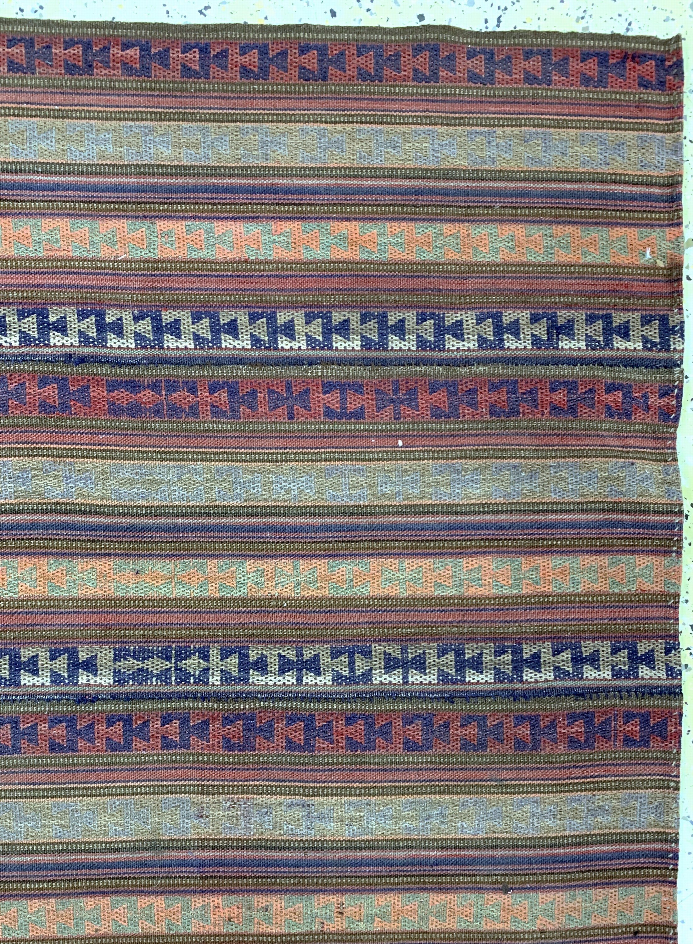 Detail d: Djajim alt, Persien, um 1920/1930, Wolle auf Wolle, ca. 220 x 180 cm, Reinigungsbedürftig, EHZ: 2