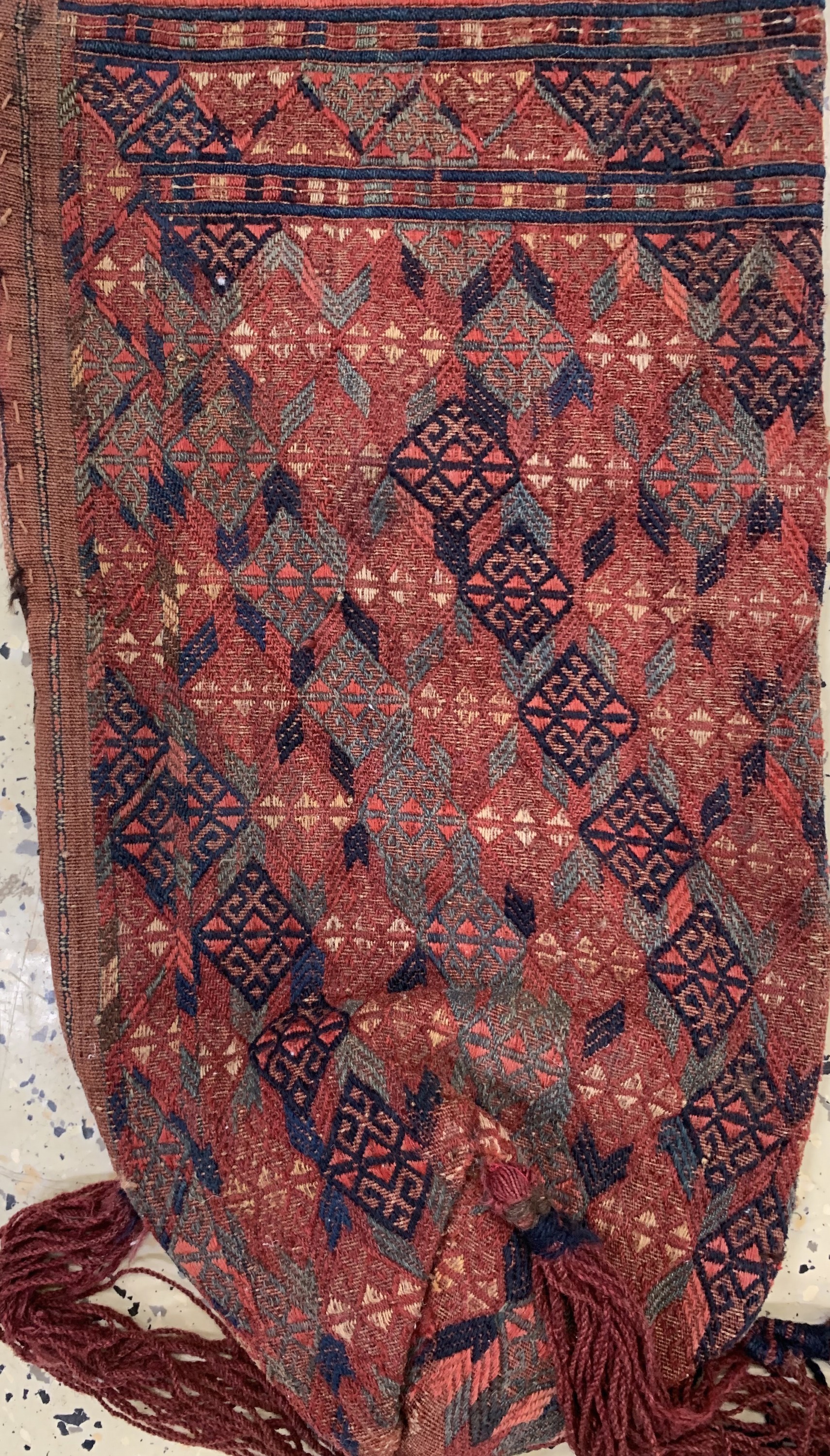 Detail a: 3 Lots Torba & Okbash, Turkmenistan, um 1900, Wolle auf Wolle, ca. 80 x 30 cm