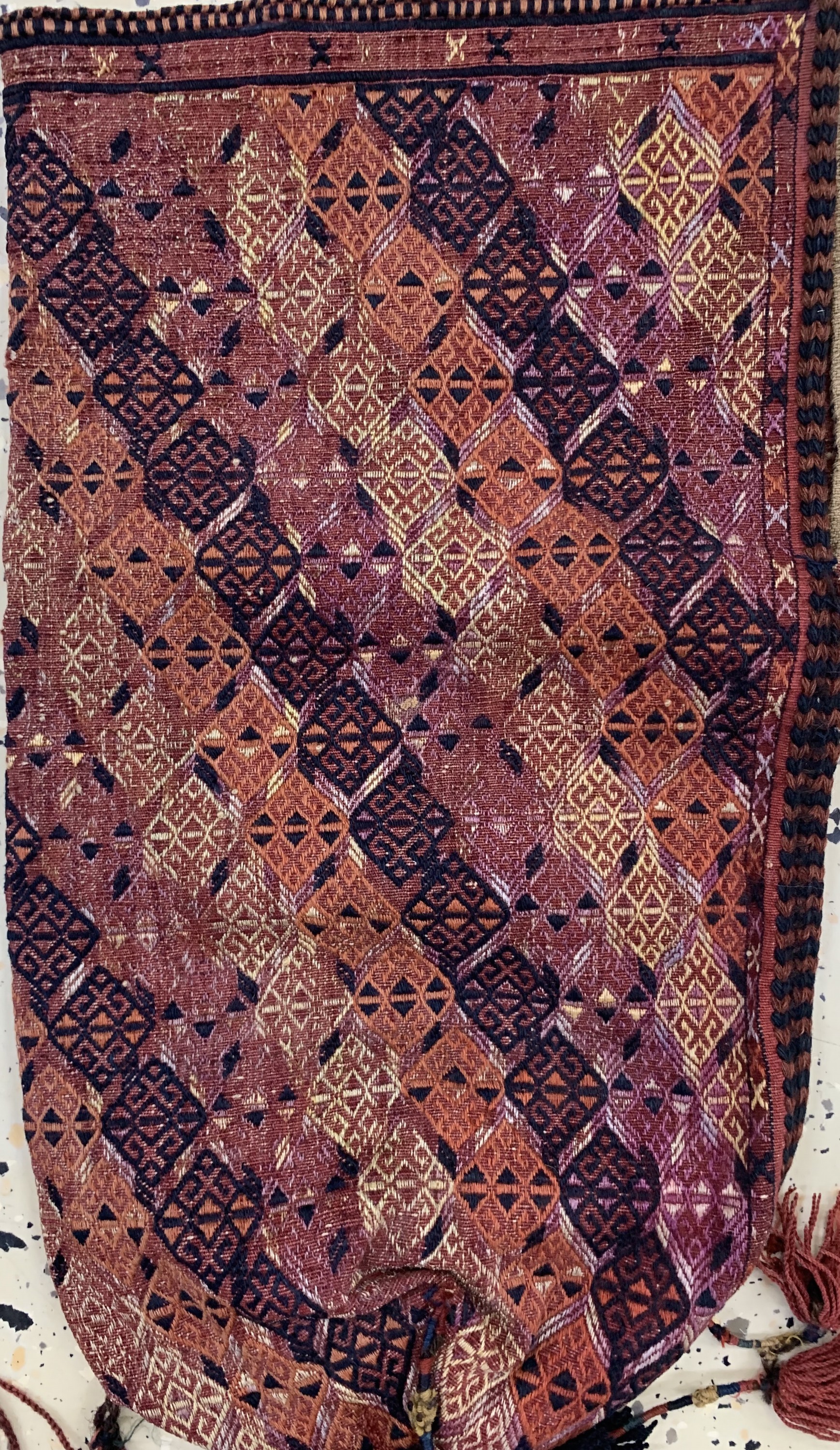 Detail b: 3 Lots Torba & Okbash, Turkmenistan, um 1900, Wolle auf Wolle, ca. 80 x 30 cm