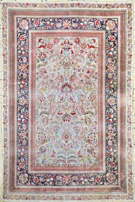 Image Hereke Seide fein, China, Ende 20.Jhd, reine Naturseide, ca. 153 x 103 cm, ca. 1,0 Mio. ...