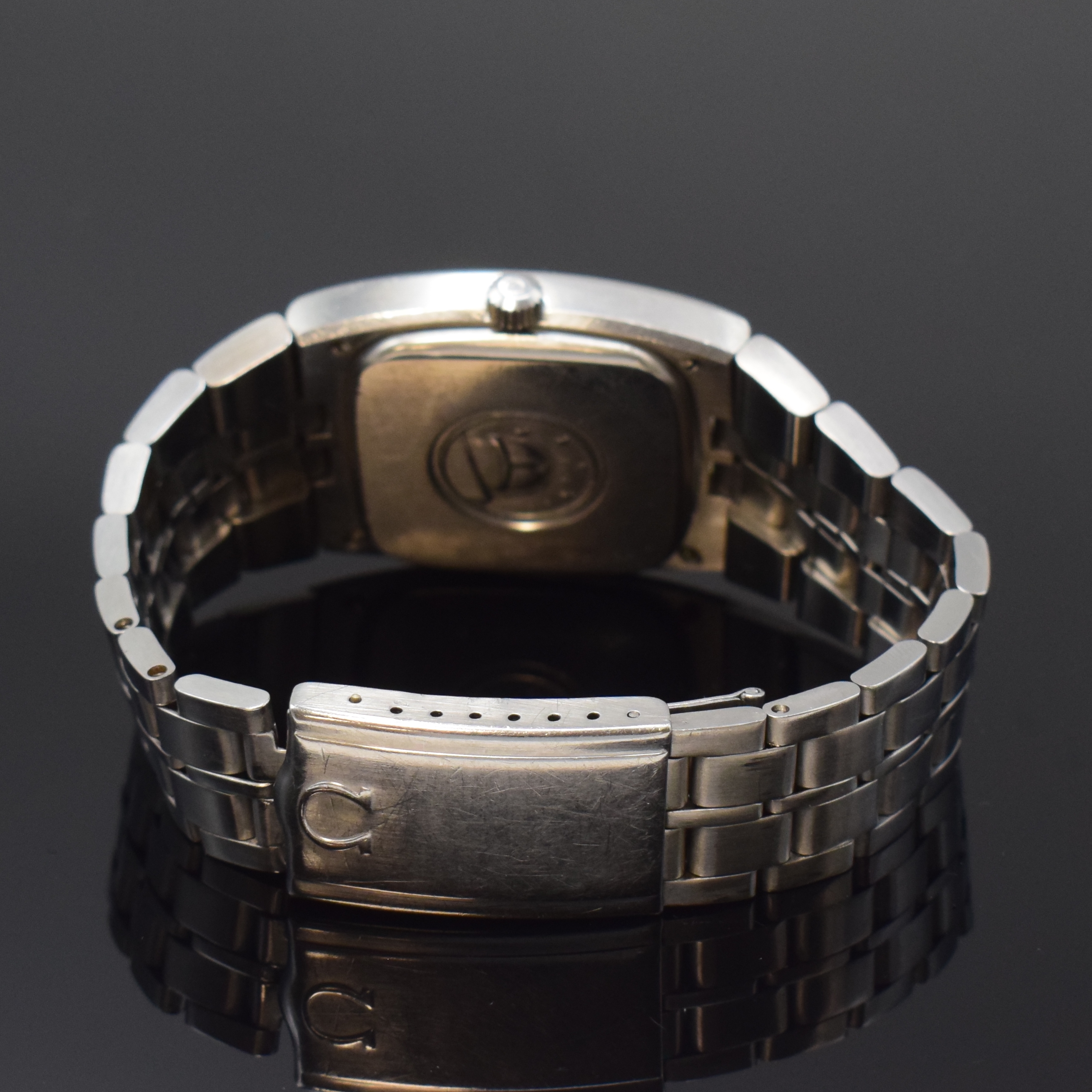 Detail b: OMEGA Constellation Chronometer Referenz 168.059 in Stahl/Stahlband, Schweiz um 1973, Automatik, 4-fach verschr. Geh., integr. orig. Band Ref. ...