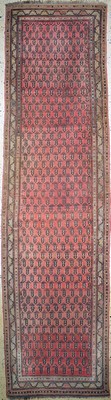 Image Karabagh antique, Caucasus, 19th century, woolon wool, approx. 400 x 108 cm, condition: ...