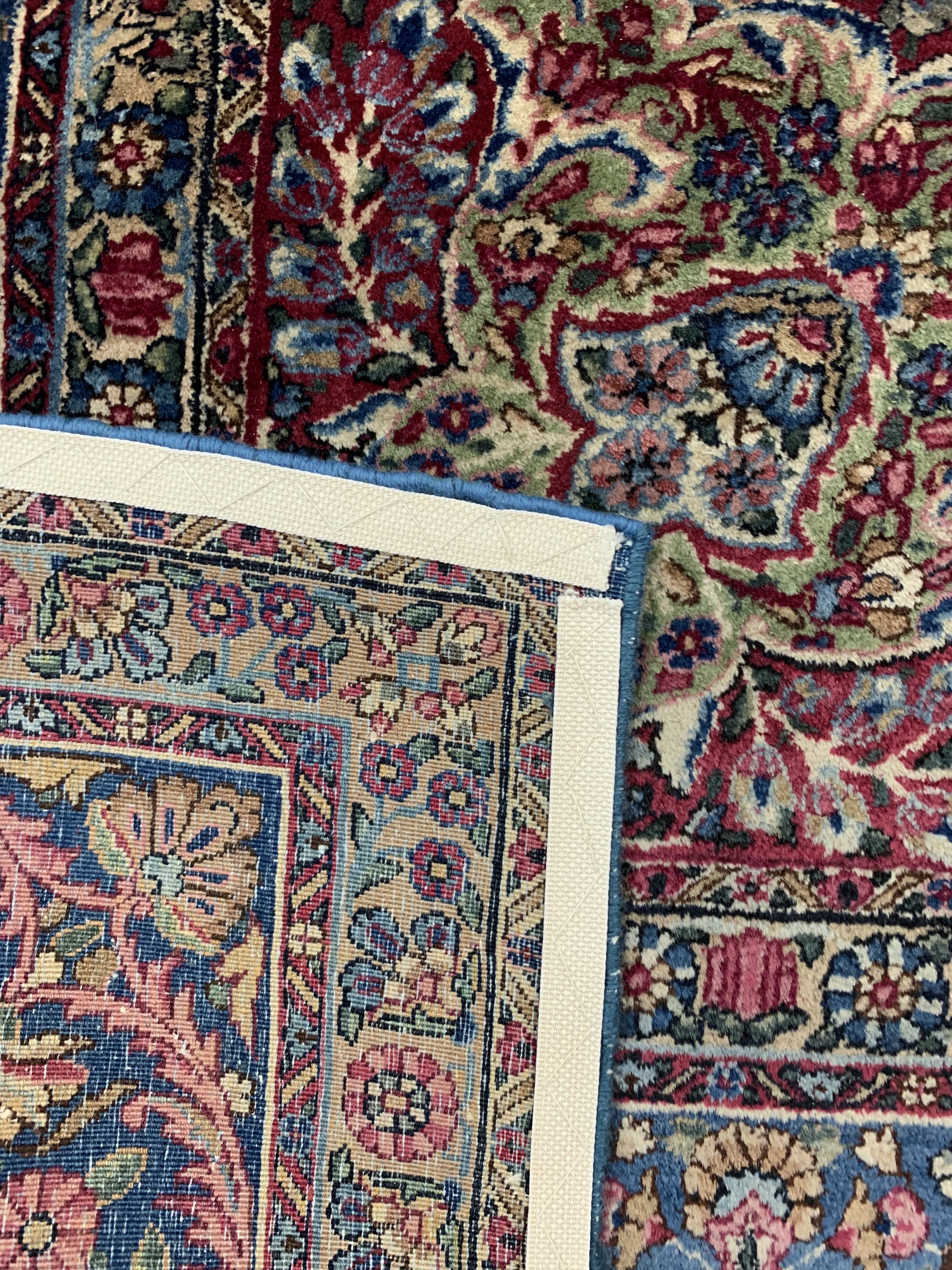 Detail g: Kerman"Lavar"antik, Persien, um 1900, Wolleauf Baumwolle, ca. 360 x 275 cm, EHZ: 2