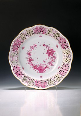 Image Very large breakthrough bowl Apponyi purple, Herend Hungary, 2nd half of the 20th ...