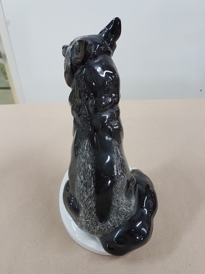 26799060d - Porzellanfigur, Meissen, Jugendstil, um 1890-1900, Silberfuchs, Modellnr. V 147, Entw. ...