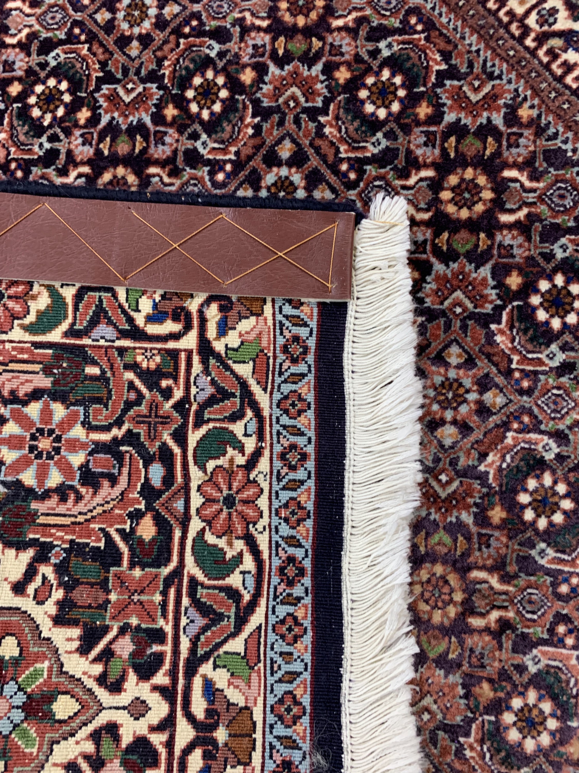 Detail f: Bidjar Kork fein, Persien, Ende 20.Jhd, Korkwolle auf Baumwolle, ca. 305 x 255 cm, verblasst, EHZ: 2