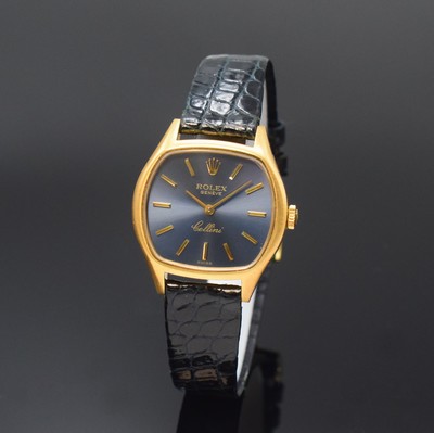 Image ROLEX Cellini Damenarmbanduhr in GG 750/000 Referenz 3801, Handaufzug, Schweiz 1970er ...