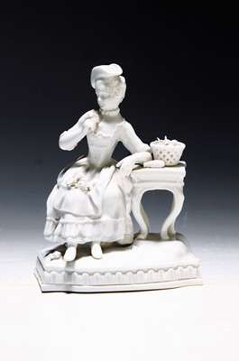 Image Porzellanfigur, Meissen, 20. Jh., Modellnr. 70664, 2. Wahl, Allegorie auf den ...