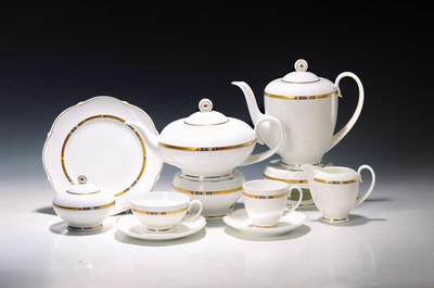 Image Coffee and tea service, decor Viva, Paloma Picasso for Villeroy & Boch, teapot with ...