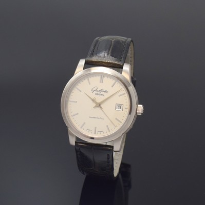 Image GLASHÜTTE ORIGINAL Senator 18k white gold gents wristwatch, Germany around 2010, ...